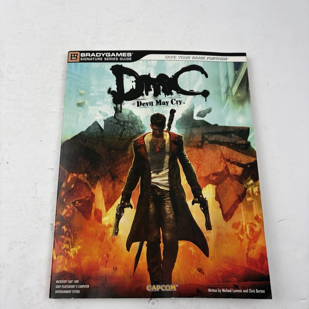 DMC Devil May Cry Bradygames Official Strategy Game Guide XBOX 360/PS3